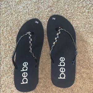 bebe wedge sandals